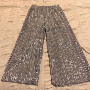 Metallic culottes